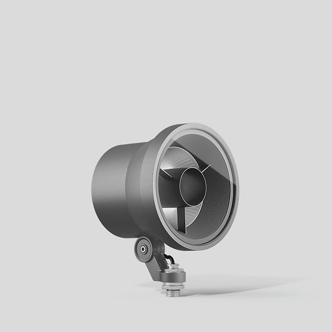 BEGA LED-Anbaustrahler 40,5W Konv DALI 84925AK3 1LED si 3000K ws 2712lm si mt