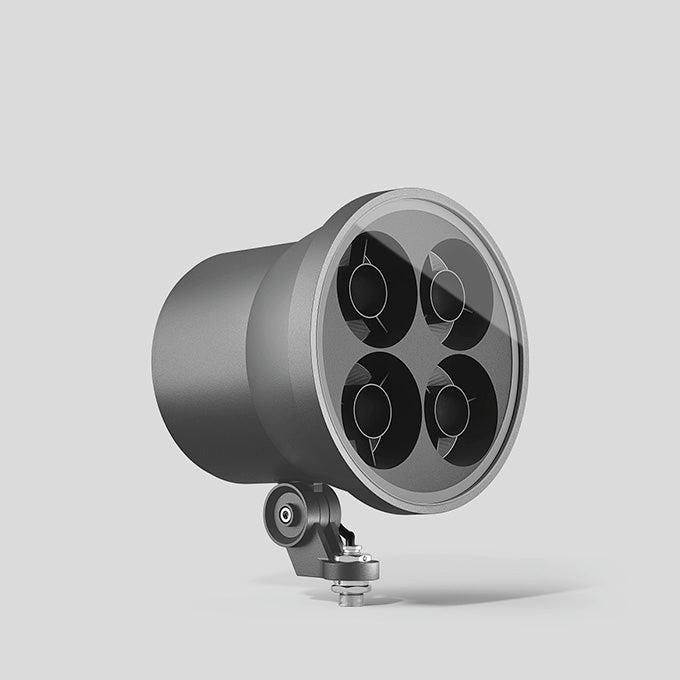 BEGA LED-Anbaustrahler 114W Konv DALI si 84926AK4 1LED 4000K ws 6472lm si mt Alu