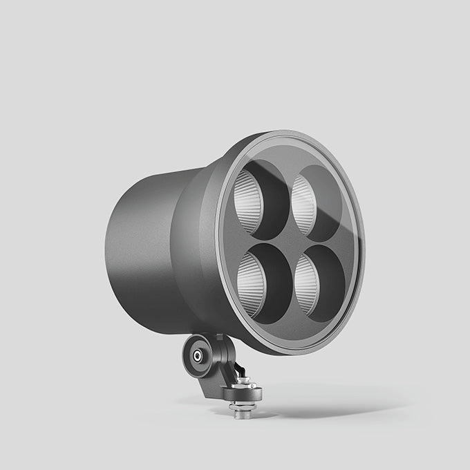 BEGA LED-Anbaustrahler 108W Konv DALI si 84932AK4 1LED 4000K ws 8991lm si mt Alu