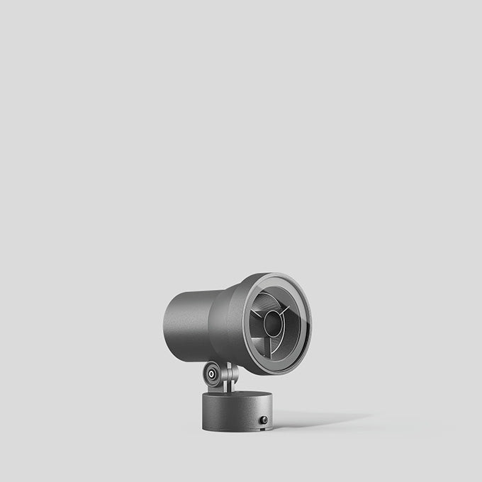 BEGA LED-Anbaustrahler 10W Konv 1LED si 84944AK4 4000K ws 557lm si mt RF:hglz