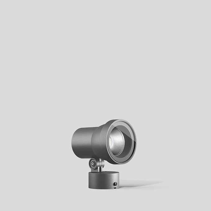 BEGA LED-Anbaustrahler 9,6W Konv 1LED si 84951AK4 4000K ws 974lm si mt RF:hglz