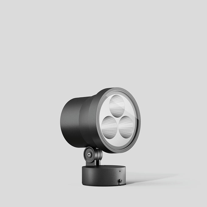 BEGA LED-Anbaustrahler 24W Konv DALI mt 84965 1LED graphit 4000K RGBW 1297lm