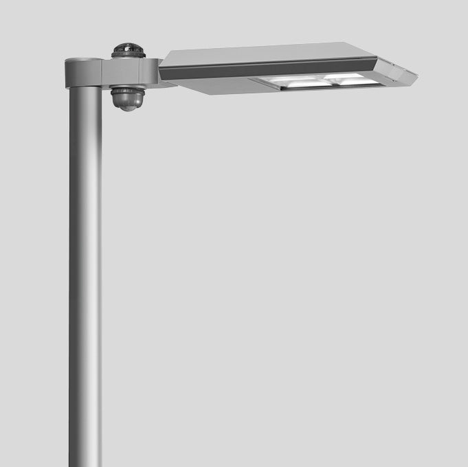 BEGA LED-Aufsatzleuchte 70W 76mm 3000K 85093AK3 9012lm si Konv Alu Gl_tr IP66