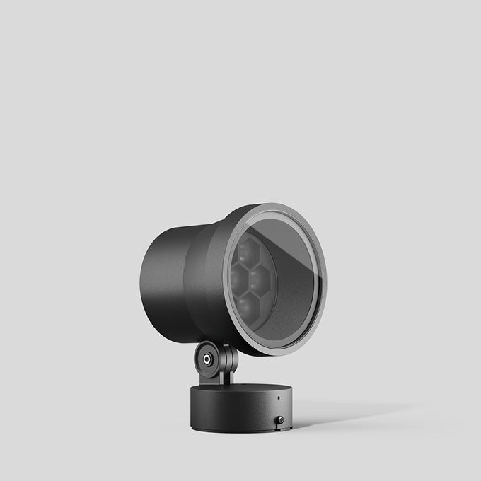 BEGA LED-Anbaustrahler 20,5W Konv DALI 85108K3 1LED graphit 3000K ws 1098lm mt