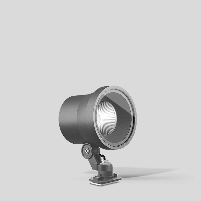 BEGA LED-Anbaustrahler 26,8W Konv DALI 85120AK3 1LED si 3000K ws 2463lm si mt