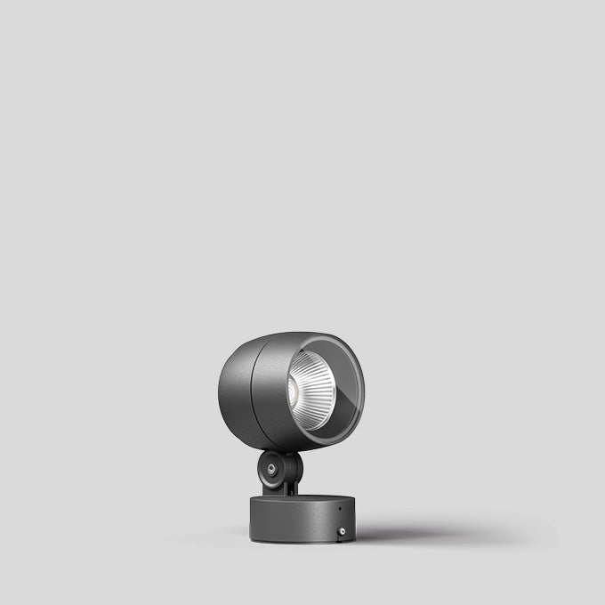 BEGA LED-Anbaustrahler 11,8W Konv DALI 85131K3 1LED graphit 3000K ws 1098lm mt