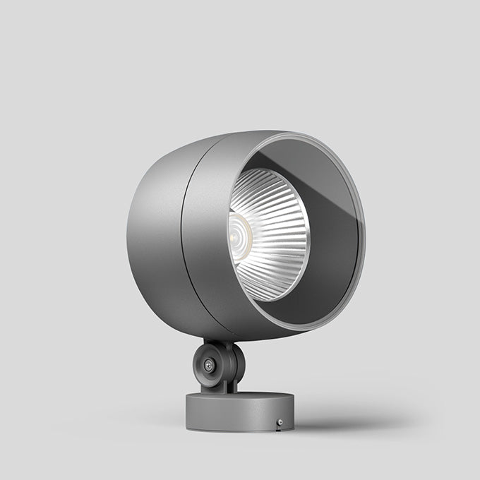 BEGA LED-Anbaustrahler 76W Konv DALI si 85141AK4 1LED 4000K ws 8005lm si mt Alu