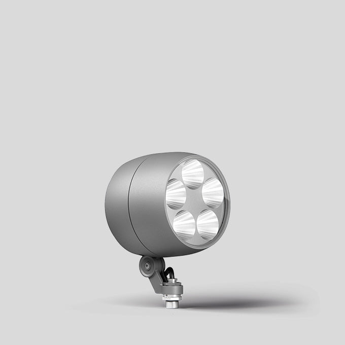 BEGA LED-Anbaustrahler 38,6W Konv DALI 85168A 1LED si 4000K RGBW 2518lm si mt