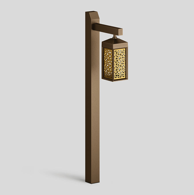 BEGA LED-Pollerleuchte 5W IP65 2700K brz 85308K27 227lm Alu Gl_tr