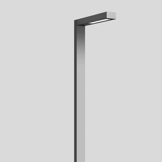 BEGA LED-Wegeleuchte 21,5W IP65 4000K si 88977AK4 2694lm Alu Gl_strukt