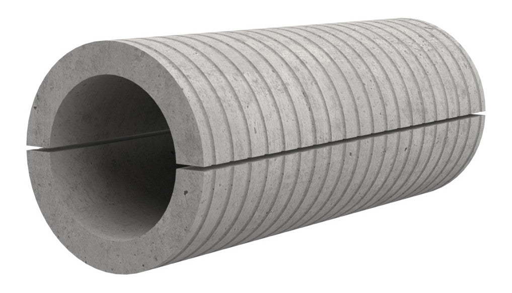 Hauff Faserzement-Futterrohr FZRG450/400 geteilt | 1802450400