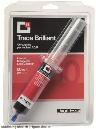 Errecom Trace Brilliant Färbemittel 60ml Roter Leckage-Indikator für alle Öle+KM