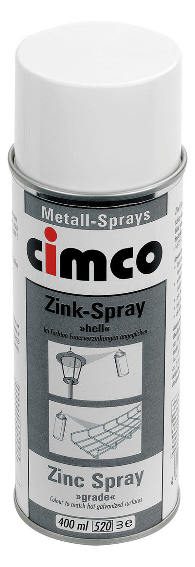 CIMCO Zink-Spray 400ml Metalloberflächen 151102