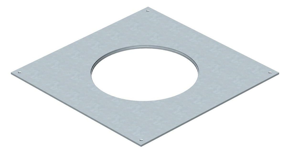 BETTERMANN Montagedeckel ST rnd trocken DUG 350-3 R4 383x383mm 4mm