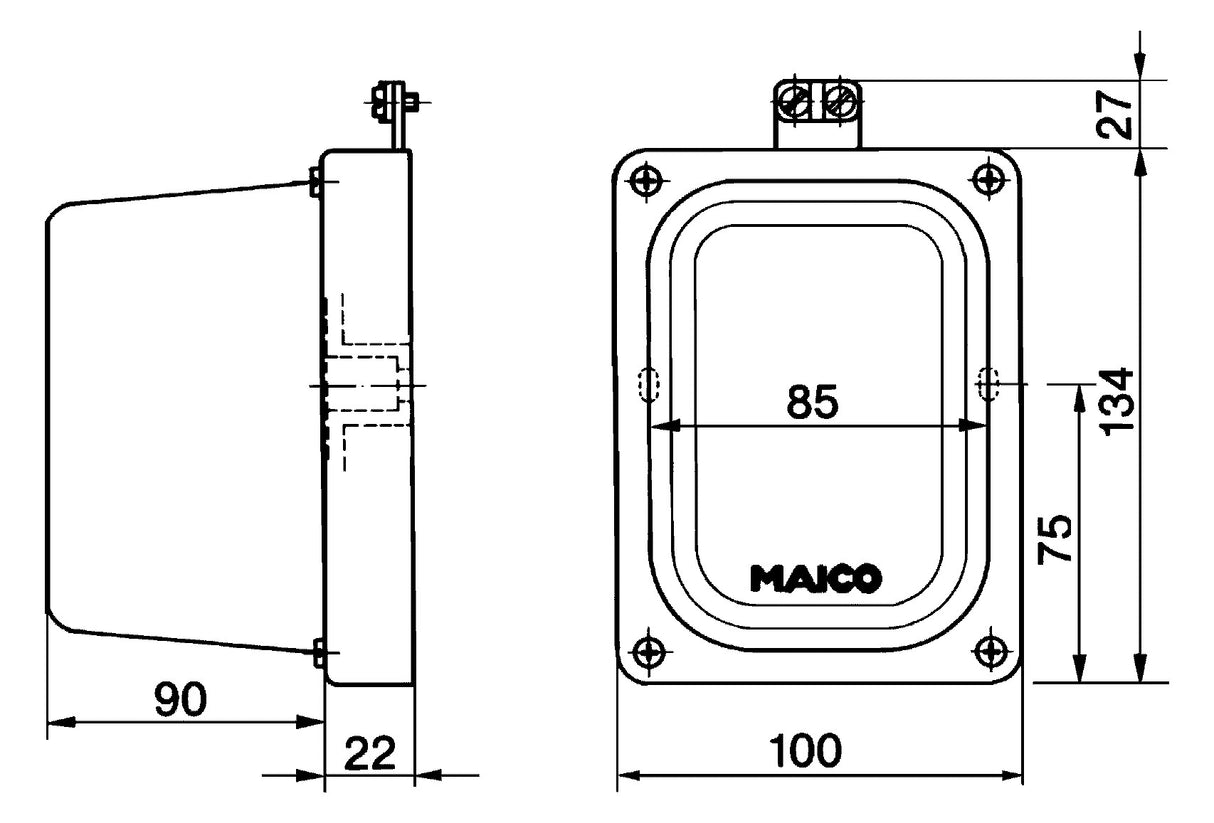 MAICO Heizungs-Stellmotor IP65 MS 2