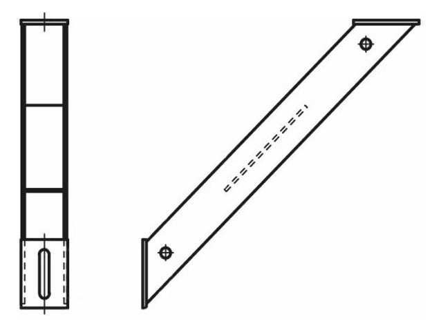 WALRAVEN Stützbalken Strut + 38x40 BUP 295x295x46