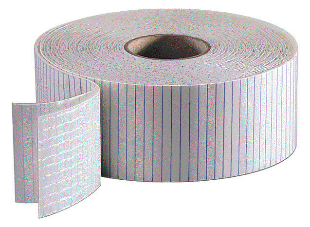 Missel Verschlussband 65 mm breit 10 m-Rolle, weiss, selbstklebend | 175-0652