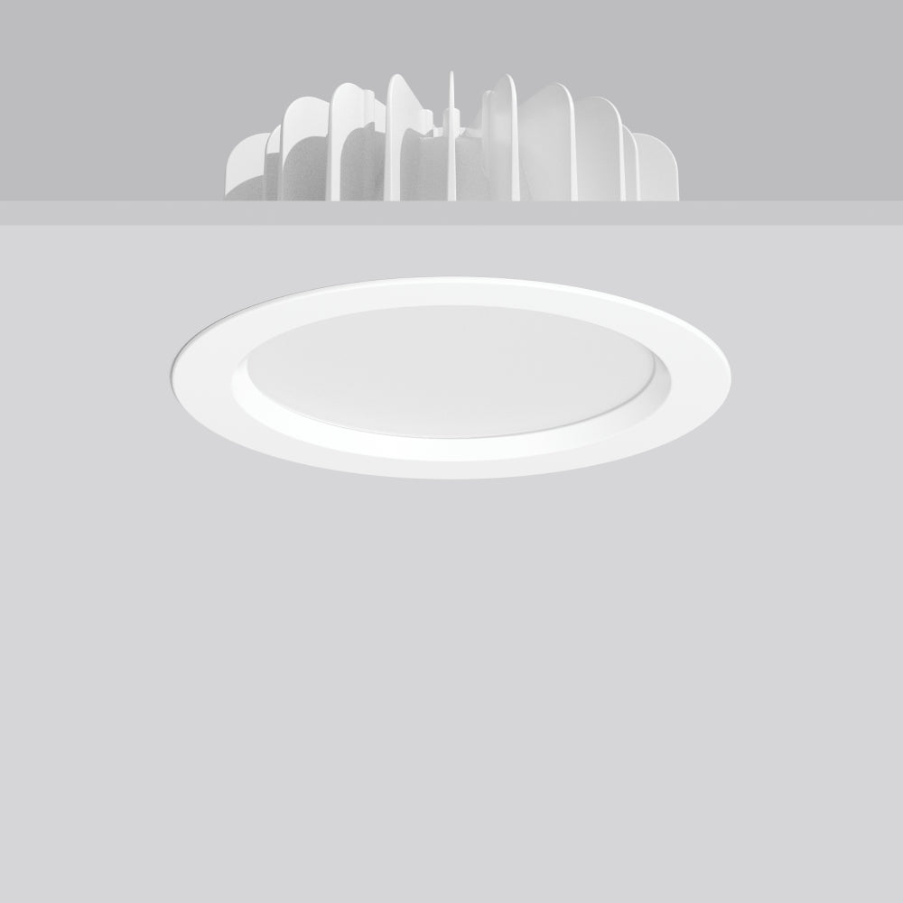 RZB LED-Einbaustrahler 30W dim 1LED ws 901454.002 dim 3000K ws 2200lm ws mt