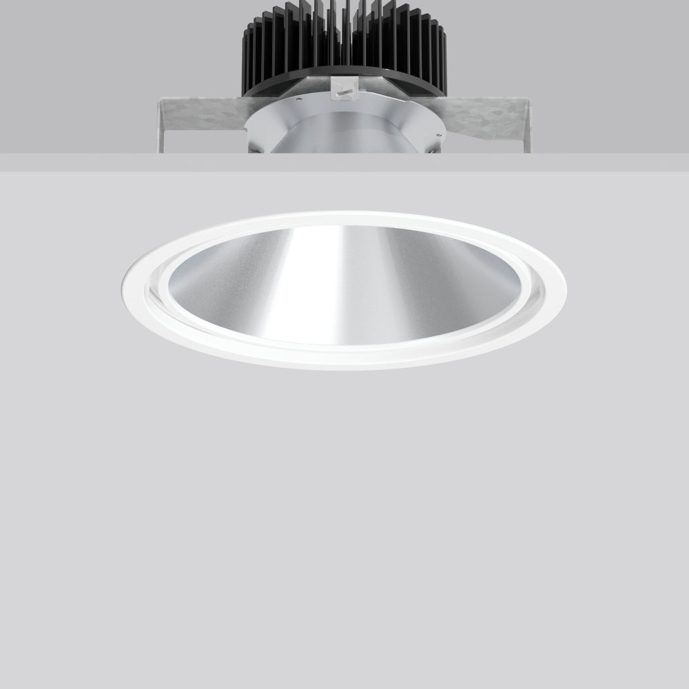 RZB LED-Einbaustrahler 11-39W Konv 1LED Pascala EVO 901803.002 ws 3000K ws ws