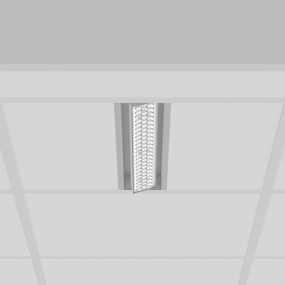 RZB LED-Einbaustrahler 18-39W Konv 1LED TX-MOVE 901726.004.1 si 4000K ws 5450lm