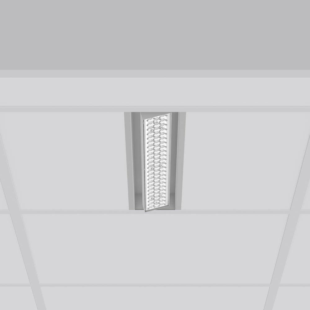 RZB LED-Einbaustrahler 18-39W Konv 1LED TX-MOVE 901728.004.3 si 3500K ws 5550lm