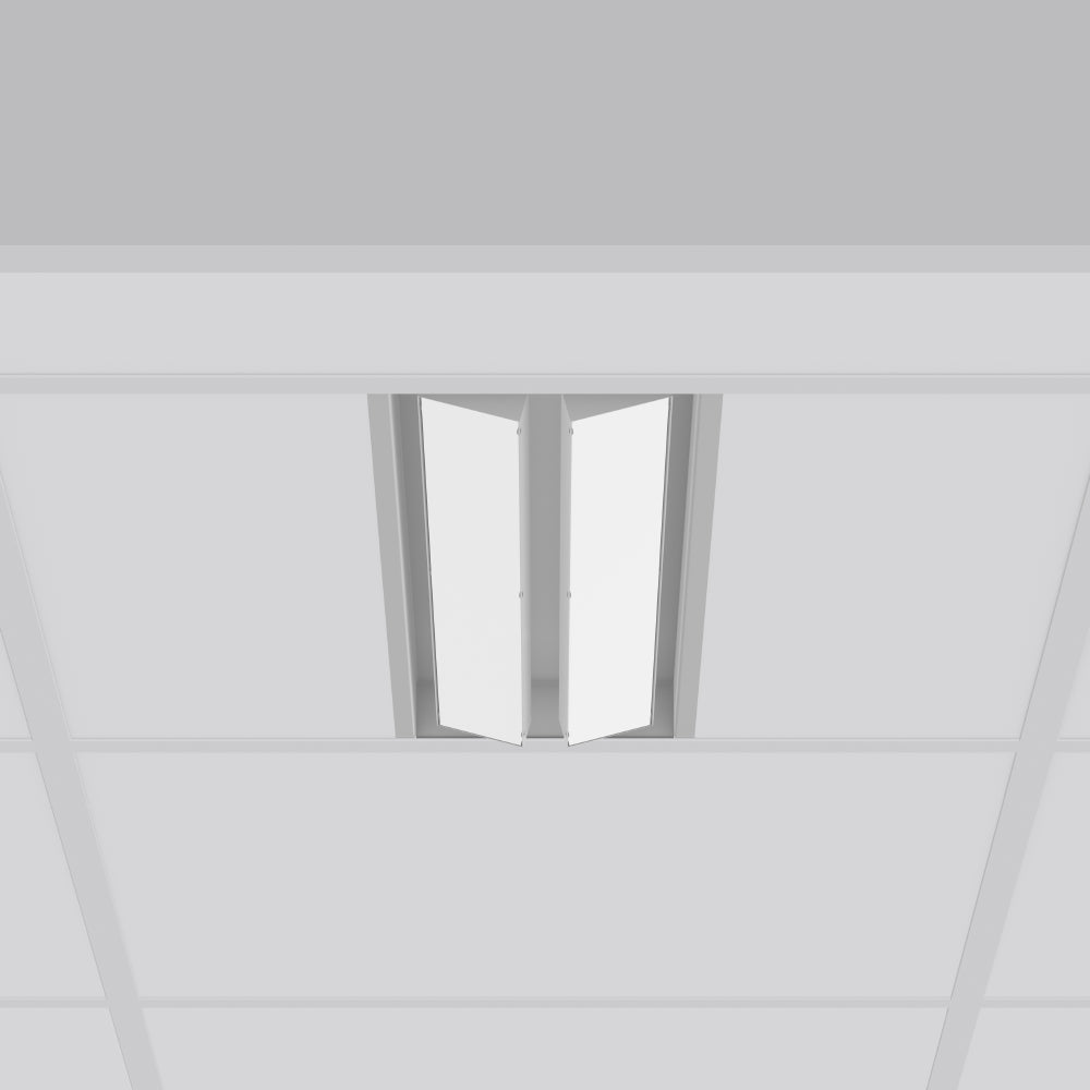 RZB LED-Einbaustrahler 2x35-68W Konv si TX-MOVE 901739.004.3 2LEDs 3500K ws si