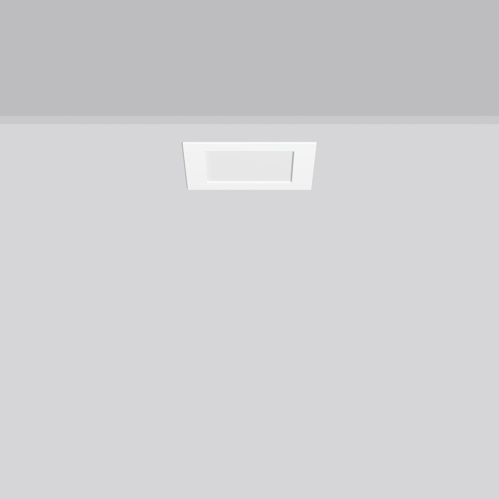 RZB LED-Einbaustrahler 10W Konv 1LED ws TOLEDO FLAT 901814.002.2.730 2700-6500K