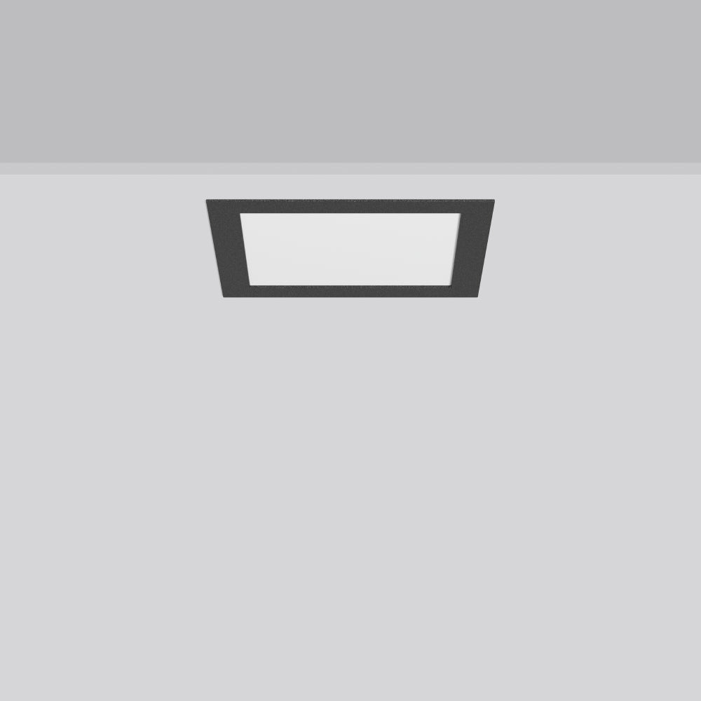 RZB LED-Einbaustrahler 15W Konv DALI ws TOLEDO FLAT 901815.0031.2.76 1LED anth