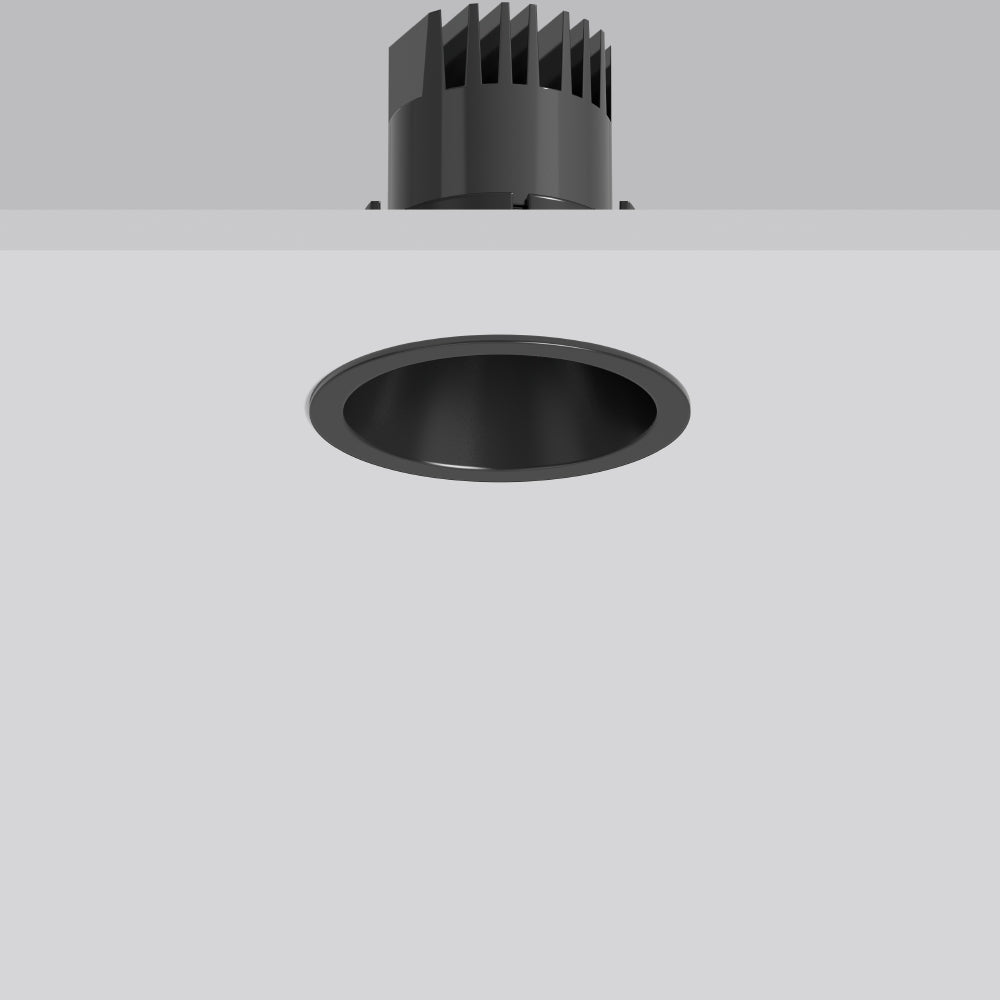 RZB LED-Einbaustrahler 7,5-12W Konv dim 901832.003 dim 1LED sw 3000K ws 950lm