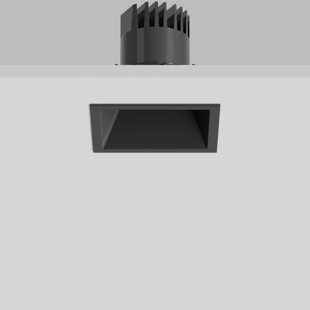 RZB LED-Einbaustrahler 7,5-12W Konv dim 901833.003 dim 1LED sw 3000K ws 1000lm