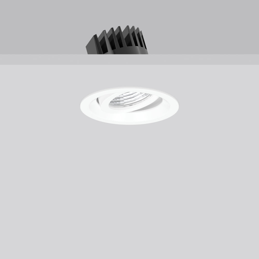 RZB LED-Einbaustrahler 7,5-12W Konv dim 901835.002 dim 1LED ws 3000K ws 1100lm