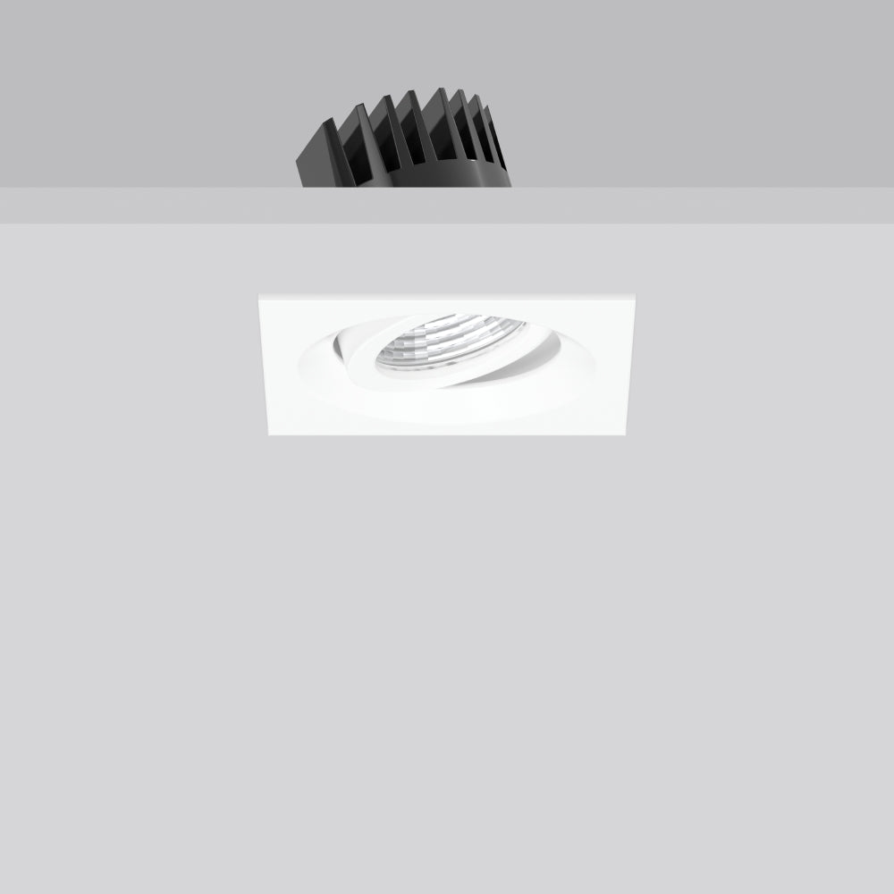 RZB LED-Einbaustrahler 7,5-12W Konv dim 901837.002 dim 1LED ws 3000K ws 1100lm