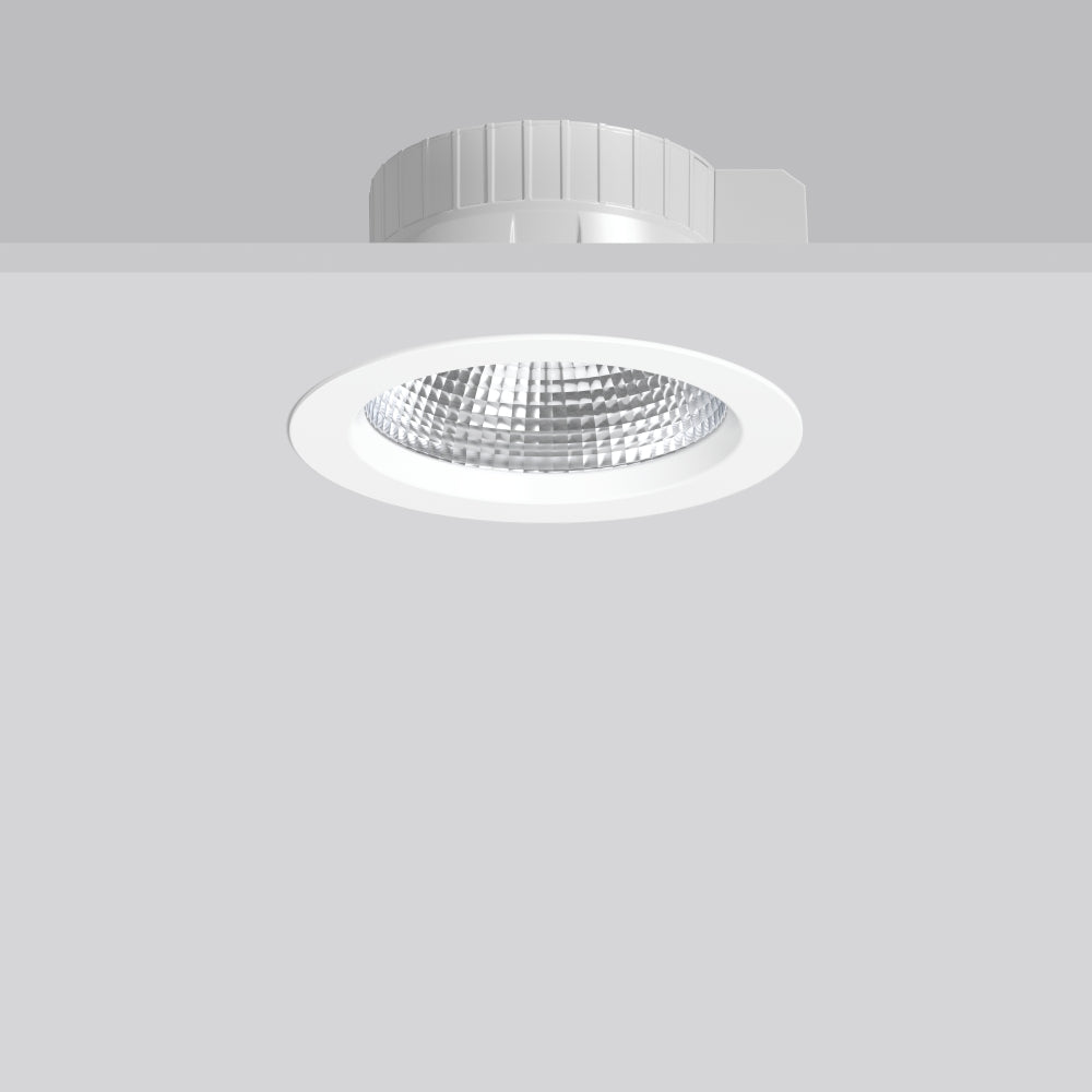 RZB LED-Einbaustrahler 20W Konv DALI ws ARELO 901849.002.76 1LED 3000-4000K ws