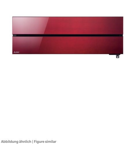 Wandgerät Mitsubishi MSZ-LN18VG2R Diamond rubinrot mit IR-FB/WLAN,R32