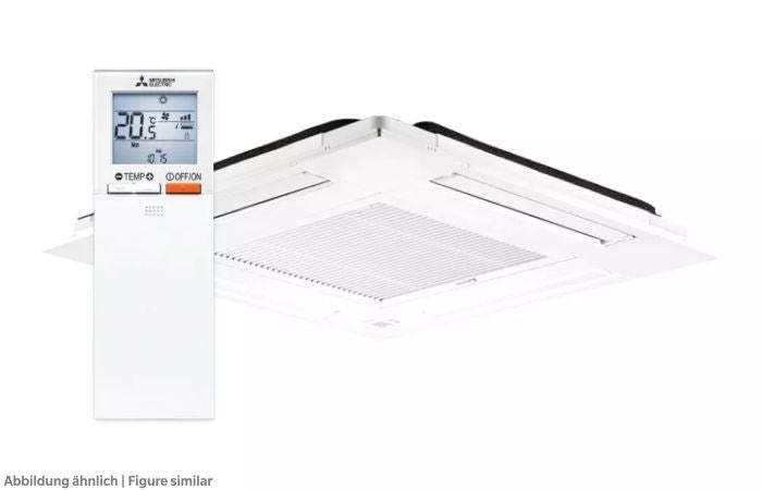 Kassetten-Blende SLP-2FALM mit IR-FB Euroraster, M-Serie und CityMulti