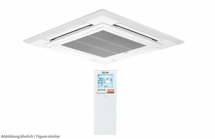 Kassetten-Blende PLP-6EALM mit IR-FB E-Serie Mr.Slim und CityMulti