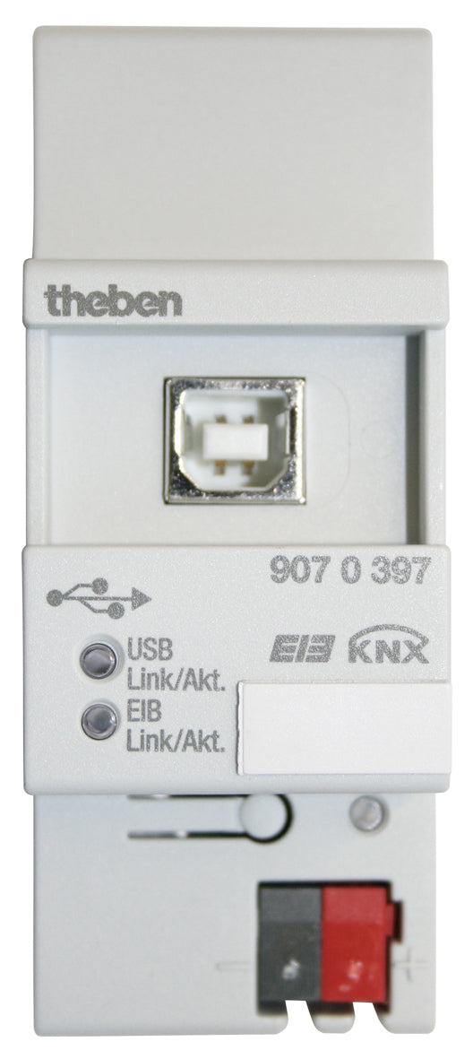 THEBEN Datenschnittstelle REG 2TE KNX Schnittstelle USB KNX USB LED