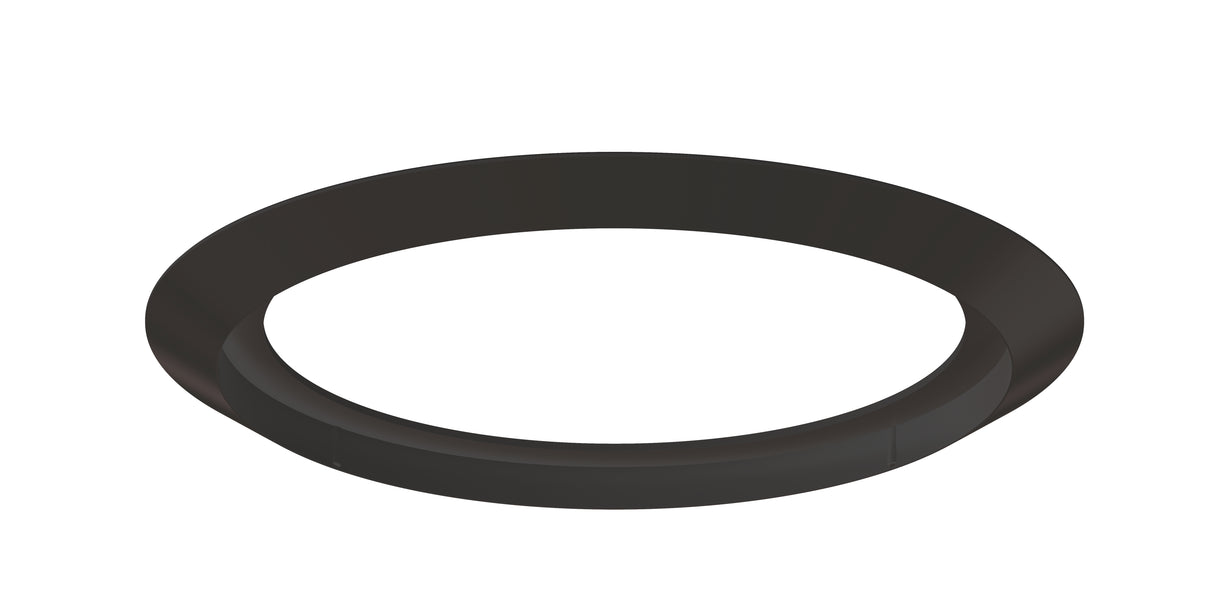 THEBEN Abdeckrahmen tief-sw Zubehör Cover FLAT 85 BK