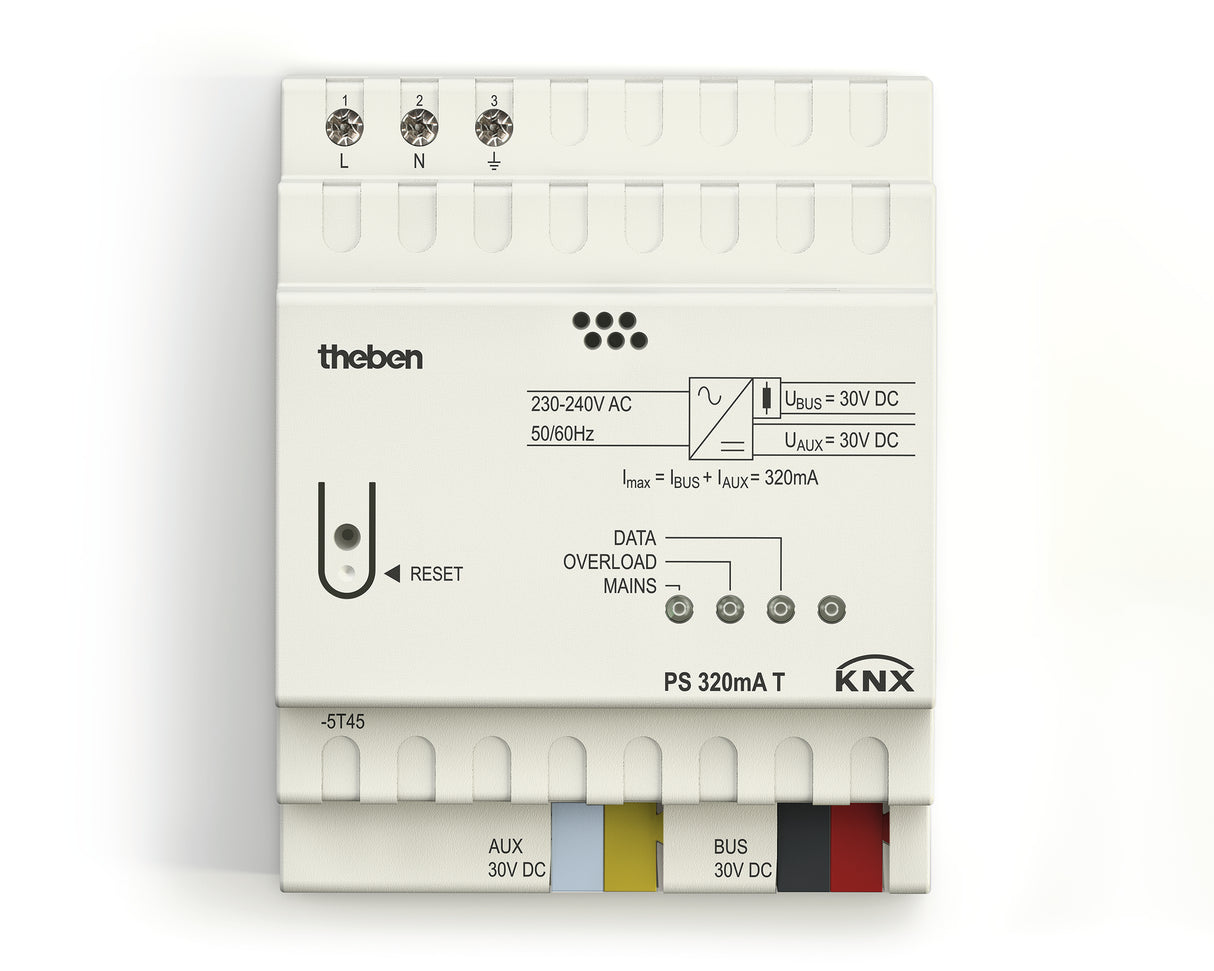 THEBEN Spannungsversorgung KNX REG 4TE PS 320 mA T KNX 320mA LED
