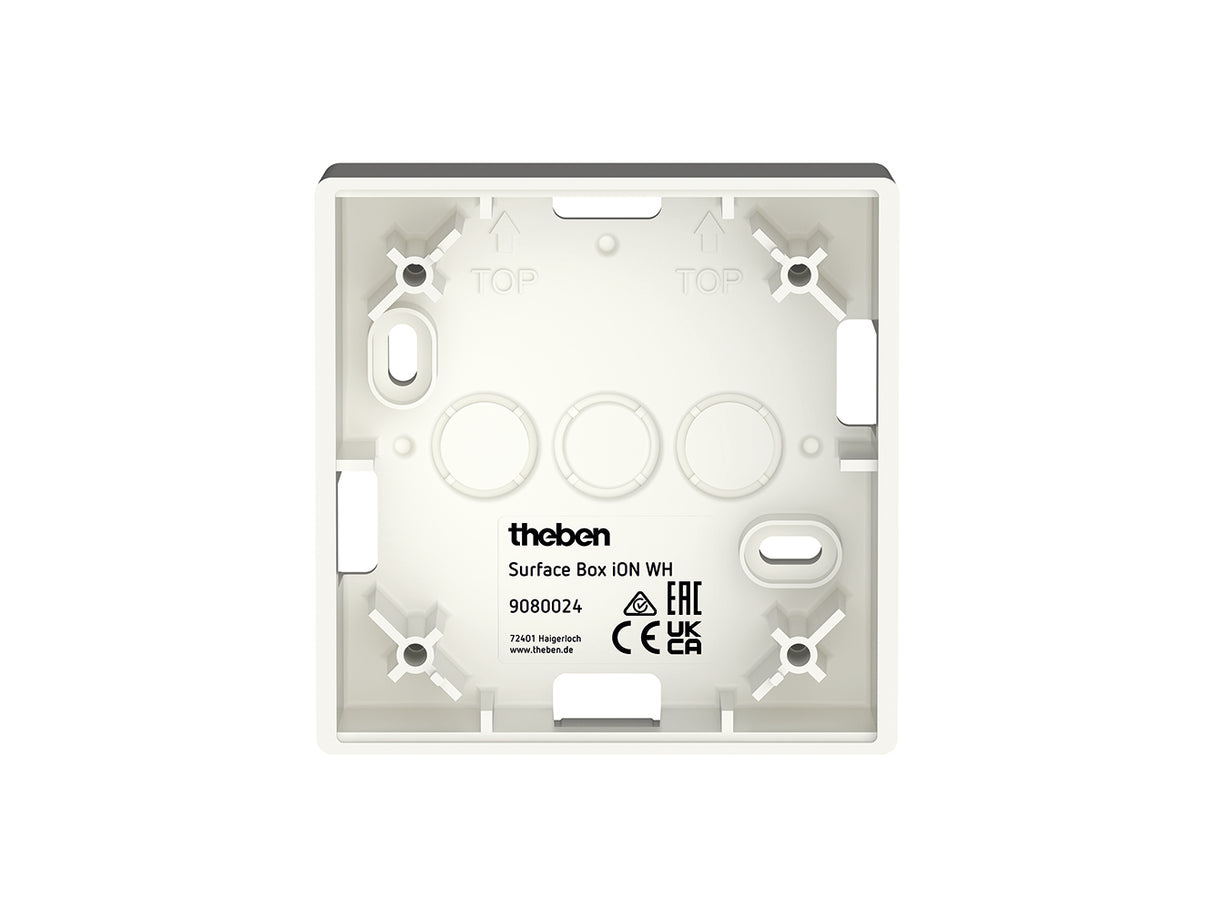 THEBEN Aufputzgehäuse ws Zubehör Surface Box iON WH
