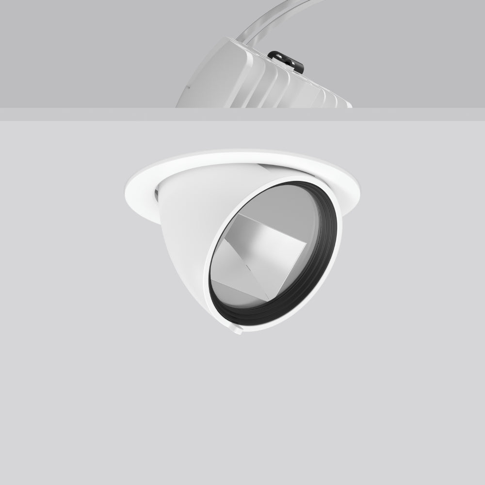 RZB LED-Einbaustrahler 34W Konv 1LED sw GOLAS 911680.002 3000K ws 4800lm sw mt