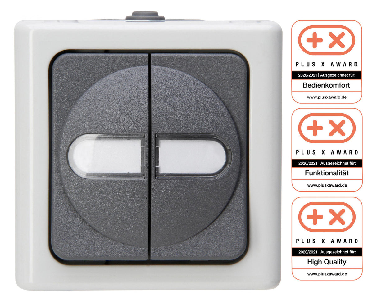 KOPP Kontroll-Serienschalter mt AP IP44 BLUEELECTRIC 560556003 2f