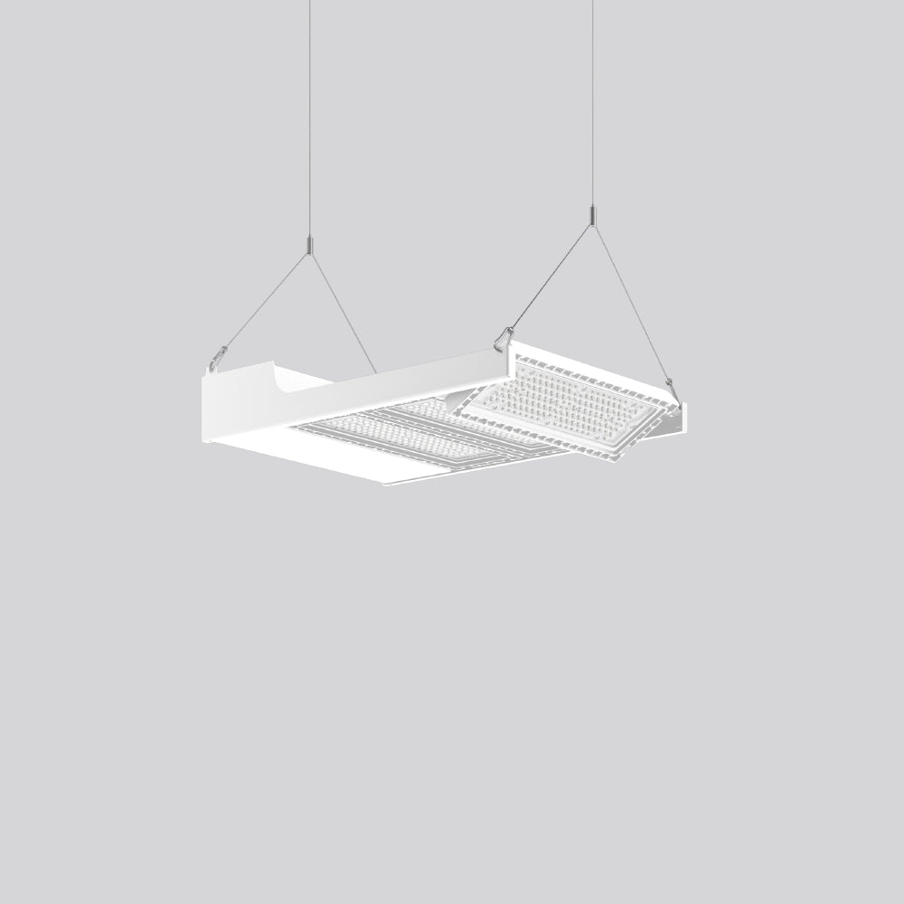 RZB LED-Sporthallenleuchte 168W 4000K 921685.002.76 26700lm Konv DALI sym