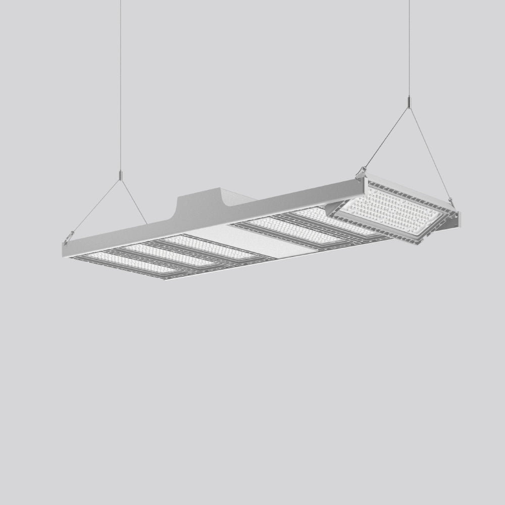 RZB LED-Sporthallenleuchte 335W 4000K 921691.004.76 53300lm Konv DALI sym