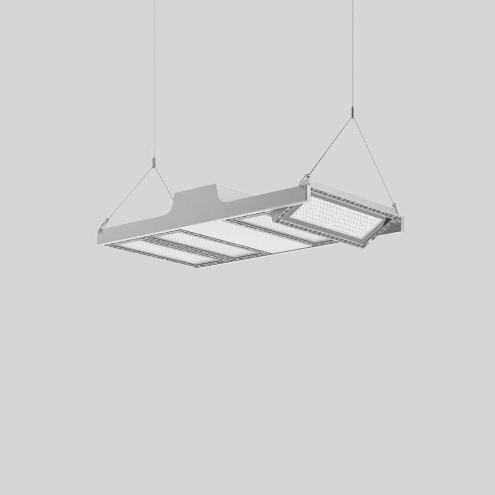 RZB LED-Sporthallenleuchte 225W 4000K 921694.004.76 35600lm Konv DALI sym