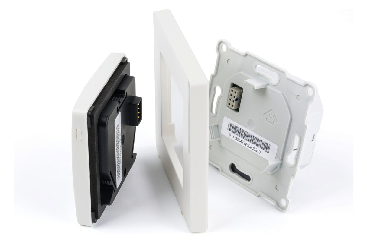 DEVI Uhrenthermostat digi 230V 16A rws Tag/Woche DEVIreg Touch