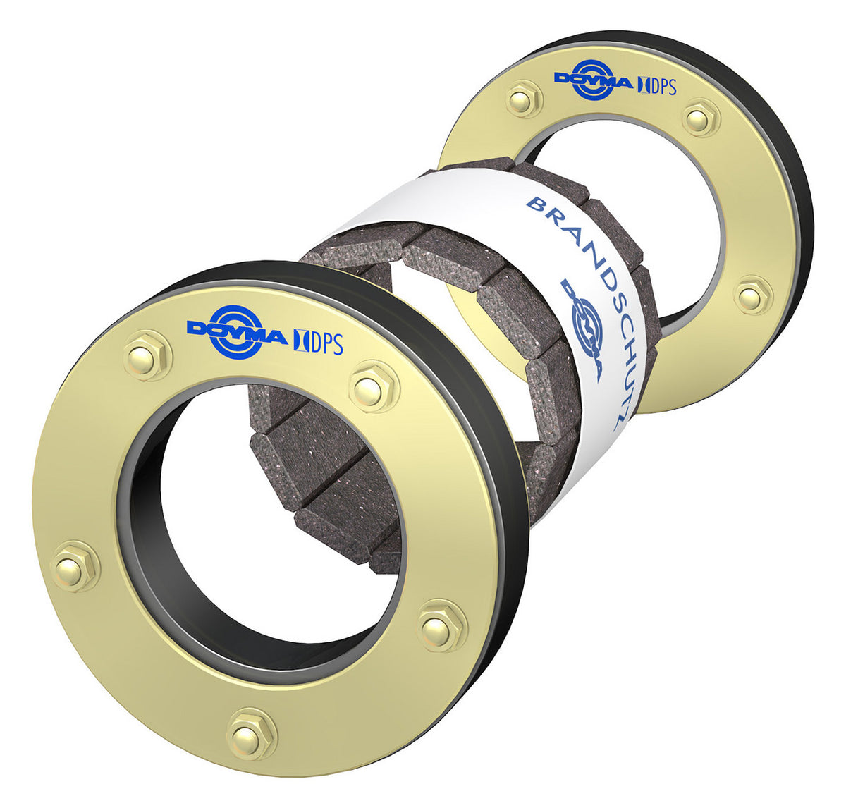 Doyma Curaflam 2xA BSHN mit DPS DN 300 für 216,0 - 224,0 GGV / EPDM | 307822230000