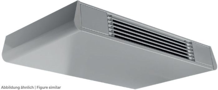 CF AERO Konvektor Slim CF-SXE 320 Decke horizontal, 2-Leiter, EC-Motor