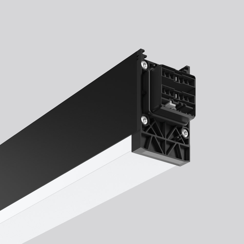 RZB LED-Geräteträger 44W 3000K 5700lm sw LINEDO 9512OH.833.400.002 2LEDs Konv