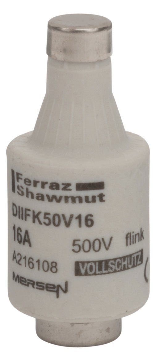 MERSEN D-Sicherungseinsatz DII 16A F gr DIIFK50V16 500V